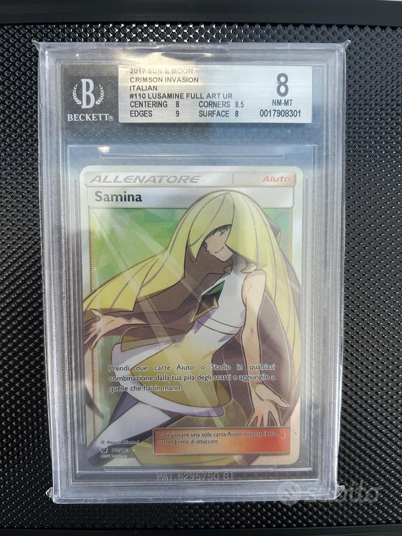 Samina – Invasione Scarlatta – Sole & Luna – BGS 8 - Collezionismo In ...