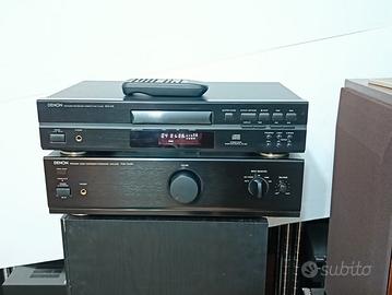 Denon amplificatore + lettore cd 