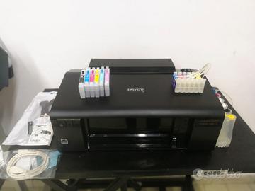 Stampante DTF A4 epson L800 con 2 Bianchi + DTGRIP