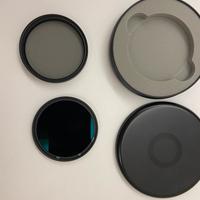 Filtro nd1000 58 mm e polarizzatore