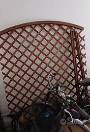 Pannello grigliato in legno