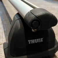 Barre portatutto Thule 118cm + kit 753 + kit 3028