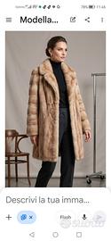 PELLICCIA in Visone Albino. XL