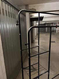 Attaccapanni in ferro nero