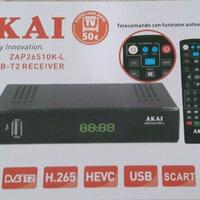 Decoder digitale terrestre hd dvb-t2 akai