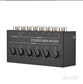 Stereo mini mixer passivo