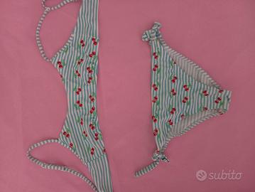 Costume 2 pezzi bambina 9/10 anni