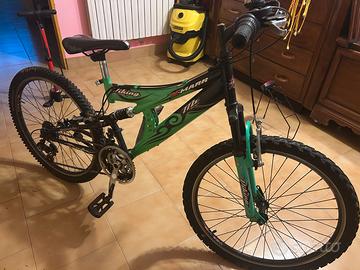 BICI DA BAMBINO, RUOTE 24 POLLICI BIAMMORTIZZATA