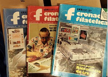 Lotto Riviste Vintage Cronaca Filatelica Anni 80