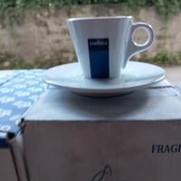 12 Tazzine caffè Lavazza con piattino 