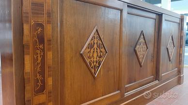 Credenza Bassa Intarsiata 