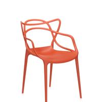 SEDIA SINGOLA KARTELL MASTERS ARANCIO RUGGINE