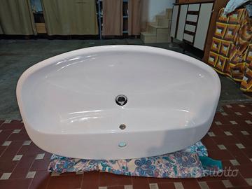 lavandino lavabo Flaminia ceramica smaltata bianco