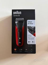 Rasoio BRAUN series 3 Red Rosso*Sigillato 12.2025