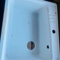 Lavello in resina Blanco