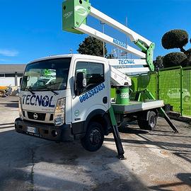 Piattaforma Aerea DA324 Socage su Nissan