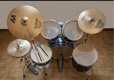 Batteria Ludwig Completa + piatti Sabian HH / AA
