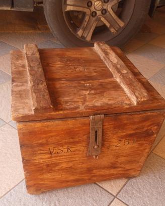 baule per trasporto  munizioni