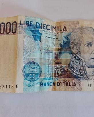 banconota  da 10.000 Lire