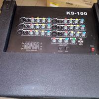 Amplificatore multiuso 6 canali 100w