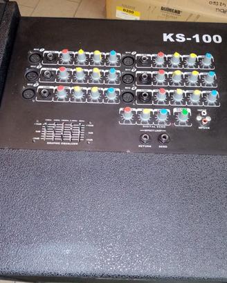 Amplificatore multiuso 6 canali 100w