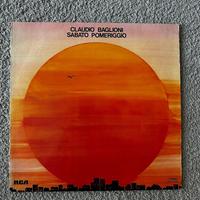 vinile Claudio Baglioni Sabato Pomeriggio LP 1975