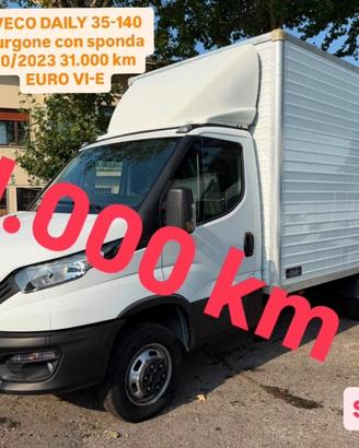 IVECO DAILY 35-140 FURGONE CON SPONDA 10/23 31000K