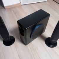 subwoofer + 2 spk front