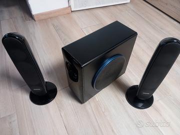 subwoofer + 2 spk front