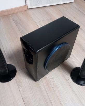 subwoofer + 2 spk front
