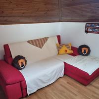 Divano angolare 3 posti con chaise longue