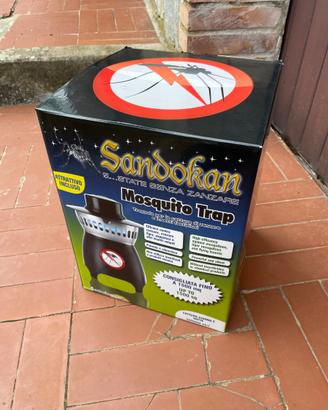 Cattura Zanzare Elettrica SANDOKAN Mosquito Trap