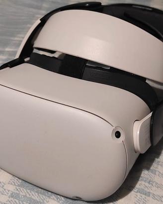Quest 2 128GB + Bobo VR M2 +Interfaccia Vrcover