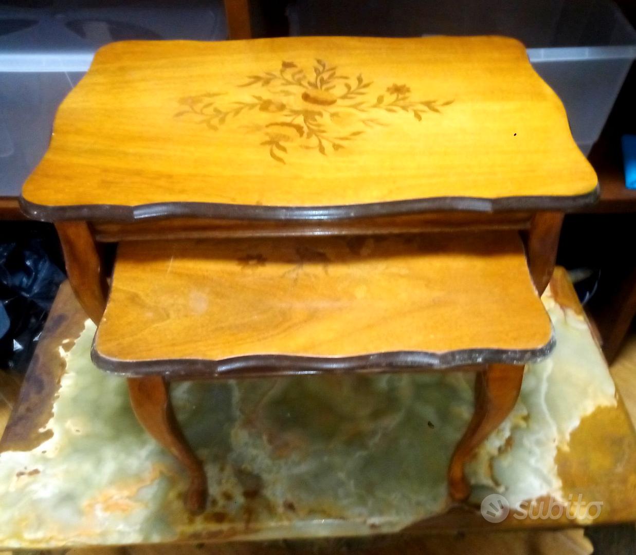 doppio TAVOLINETTO da salotto stile antico - Arredamento e Casalinghi ...