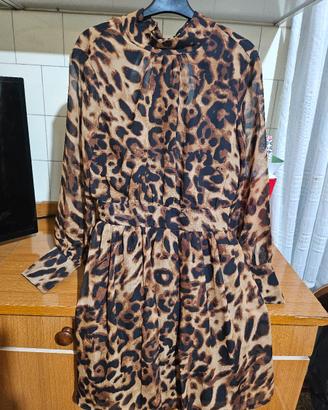 Vestito Leopardo - Tg.XS