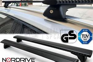 Barre Portatutto per Opel Zafira B Alluminio Nero
