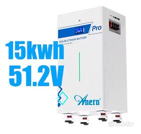 Batteria al litio Anem 15kwh 48v Lifepo4 51.2v 300