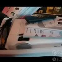 supercinema 150 pollici con telone e base di ferro