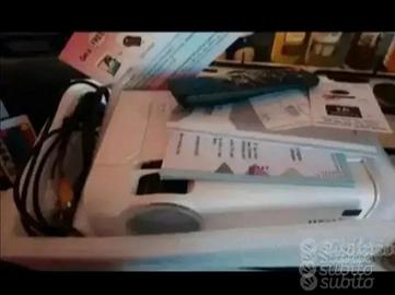 supercinema 150 pollici con telone e base di ferro