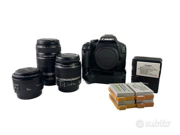 Canon Reflex 550d kit completo