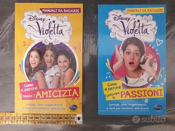 4 libri Disney Violetta