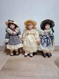 bambole di porcellana