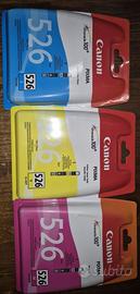 9 Cartucce CLI-526 PGBK-525  per CANON PIXMA 5270