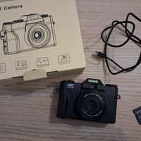 Macchina fotografica digitale 4k + SDD