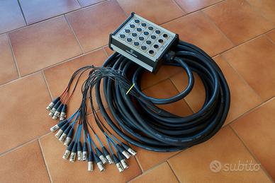 StageBox 20m 16-04 XLR - ciabatta audio