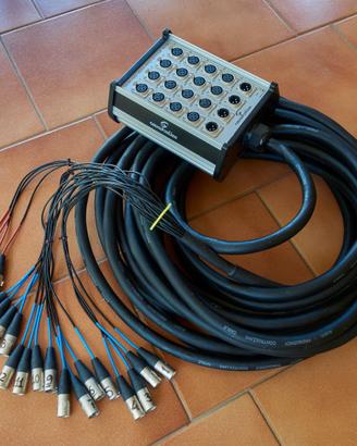 StageBox 20m 16-04 XLR - ciabatta audio