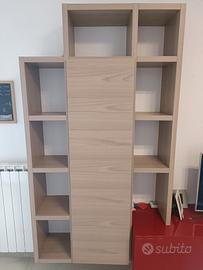 Libreria giorno + mobile tv