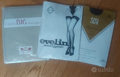 1 collant SiSi + 2 autoreggenti Evelin/Favorita