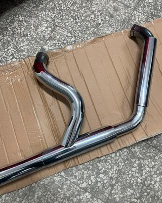Scarico 2in1 harley 1340