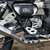 Scarico Basso Zard per Triumph Scrambler 1200.